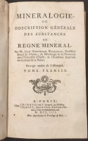Portada de libro Mineralogie ou Description Gnrale des Substances du Regne Mineral