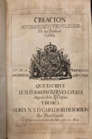 Portada de libro Creacin, Antigedad y Privilegios de los ttulos de Castilla