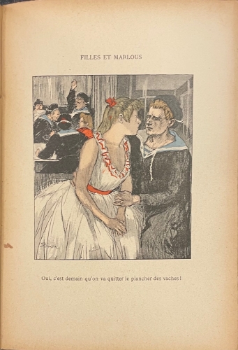 Portada de Dans La Vie. - Steinlen