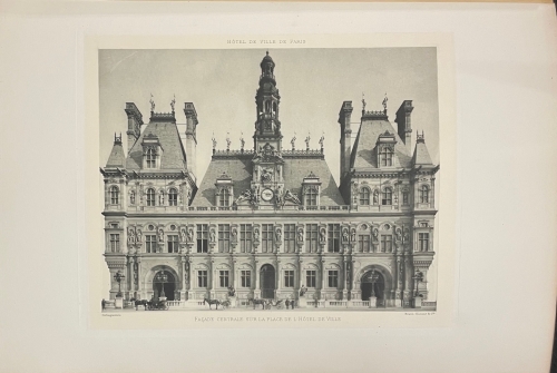 Portada de Le Nouvel Hotel de Ville de Paris 1872-1900. (Ayuntamiento de Paris) - Marius Vachon