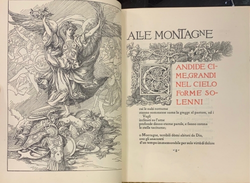 Portada de Laudi del Cielo, del Mare, della Terra e Degli Eroi, Vol I, Vol II: Maia, Elettra, Alcione - Gabriele D' Annunzio