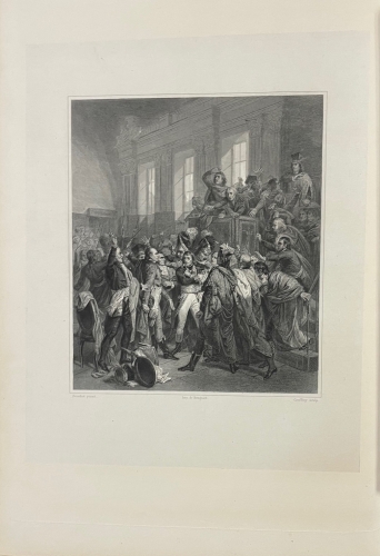 Portada de Mus�e de Versailles, avec un texte historique. T. II - M. Th�odose Burette