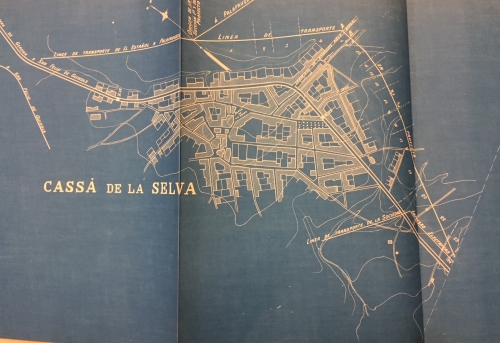 Portada de Pasteral El�ctro Bur�s. Proyecto de linea de transporte de energ�a el�ctrica de Cass� de la Selva � Palam�s con derivaciones � Llagostera, S. Feliu de Guixols y Calonge