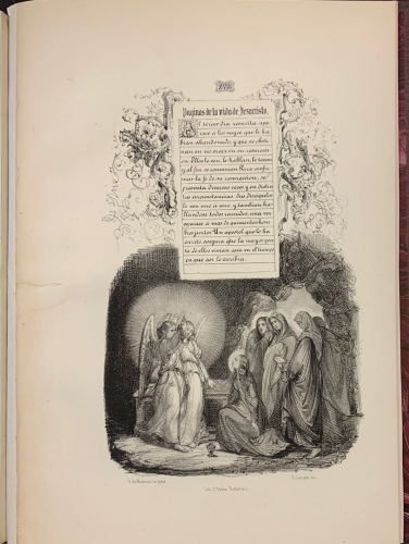 Portada de Paginas de la Vida de Jesucristo sacadas de la Historia Universal de Bossuet