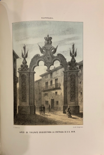 Portada de Viaje de SS.MM y AA. por Castilla, Le�n, Asturias y Galicia verificado en el verano de 1858 - Juan de Dios de la Rada y Delgado