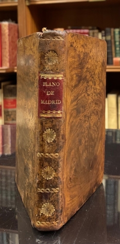 Portada de Plano de la Villa y Corte de Madrid - Fausto Martinez de la Torre y D. Josef Asensio