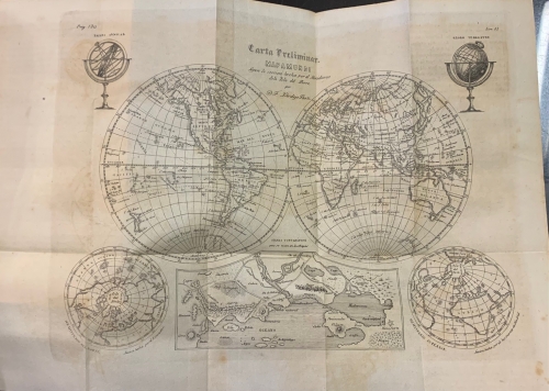Portada de Principios de Geograf�a Astron�mica F�sica y Pol�tica, Antigua, de la Edad Media y Moderna - Francisco Verdejo Paez