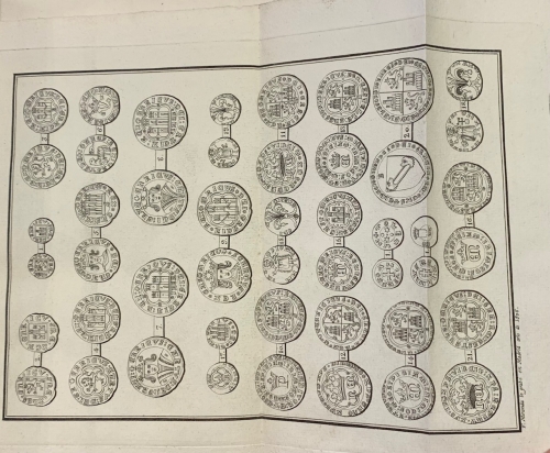 Portada de Demostraci�n Hist�rica del Verdadero Valor de todas las Monedas que corrian en Castilla durante el Reynado del Se�or Don Enrique IV y de su correspondencia con las del Se�or D. Carlos IV - Fray Liciniano Saez