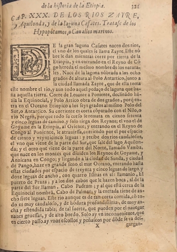 Portada de Historia Eclesiastica, pol�tica, natural y moral de los grandes y remotos reynos de la Etiopia, Monarchia del Emperador llamado Preste Iuan de las Indias  - Luis de Urreta