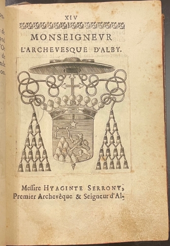 Portada de Armorial des Estats du Languedoc enrichi des elemens de l'art du blason - Jacques Beaudeau
