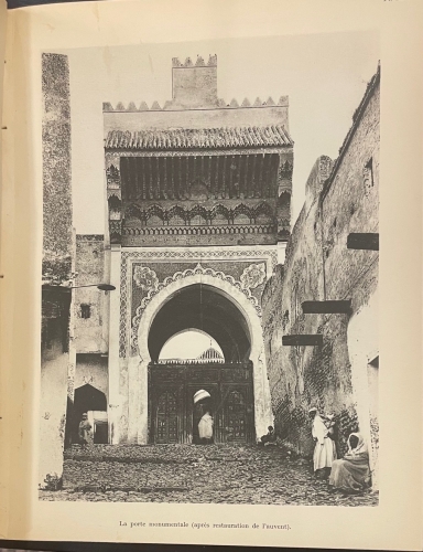 Portada de La Mosqu�e des Andalous a Fes - Henri Terrasse