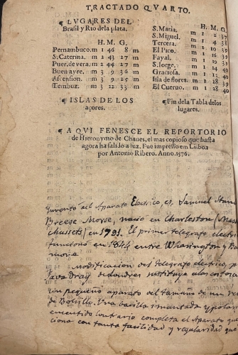 Portada de Chronographia o Repertorio de los Tiempos - Ger�nimo de Chaves
