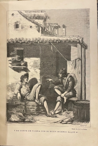 Portada de El Ingenioso Hidalgo Don Quijote de la Mancha. Novelas Ejemplares - Miguel de Cervantes Saavedra
