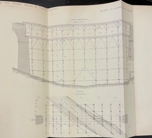 Portada de I Ponti e Viadotti in Ferro Della Linea Udine-Pontebba - L. Richard E. G. B. Biadego