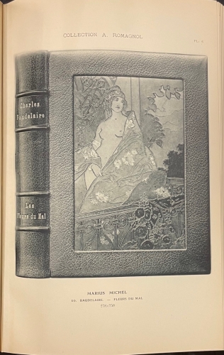 Portada de Collection A. Romagnol, Livres Modernes  Reliures d'art y album des Reliures. - Mercier-Marius-Gruel-Lortic-P.Ruban etc