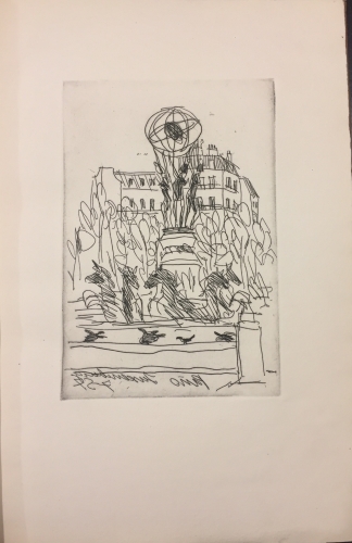 Portada de Apuntes De Viaje. Aguafuertes De Antonio Lago - Antonio Lago