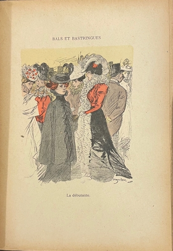Portada de Dans La Vie. - Steinlen