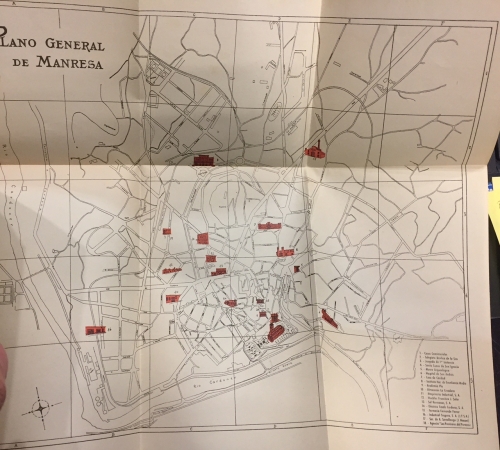 Portada de Guia Oficial Del Comercio, Industria y Turismo De Manresa y Comarca Incluidos Berga, Cardona, Gironella, Pobla De Lillet, Puigreig y Solsona