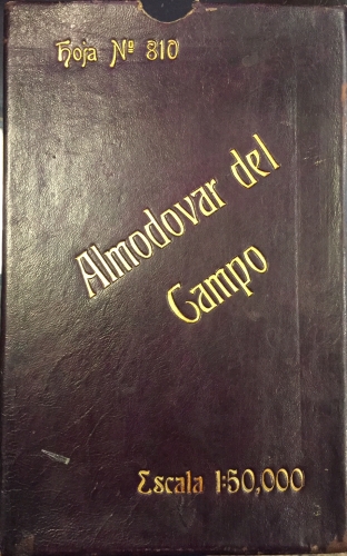 Portada de Mapa del Instituto Geol�gico y Minero de Espa�a. Almodovar del Campo(Norte de Puertollano, Ciudad Real). Escala 1: 50.000. Hoja n� 810. Bajo la direcci�n Luis de la Pe�a
