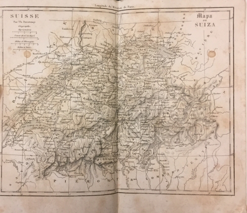 Portada de Historia de La Suiza y Tirol - De Golbery