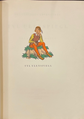 Portada de The Glorious Adventures of Tyl Ulenspiegl - Charles de Coster