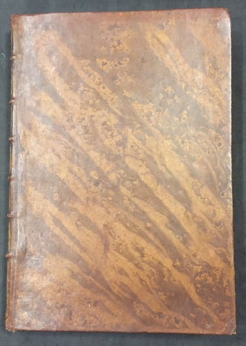 Portada de Ordenanzas de la Ilustre Universidad, y Casa de Contrataci�n de la M.N y M.L. Villa de Bilbao, insertos sus Reales Privilegios, aprobadas y confirmadas por el Rey Nuestro Se�or Don Felipe Quinto, a�o de 1737