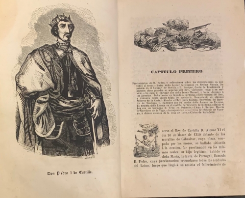 Portada de Historia del Reinado de D. Pedro Primero de Castilla, llamado El Cruel - Jos� Mar�a Montoto