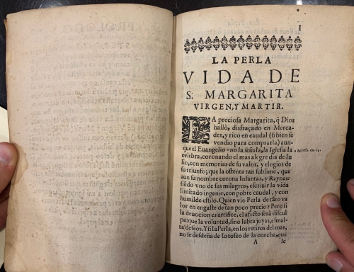 Portada de La Perla. Vida de Santa Margarita - Juan Rodr�guez de Le�n