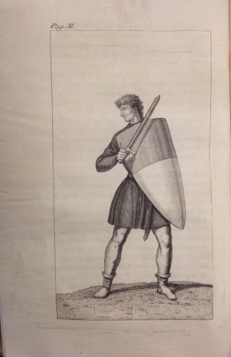 Portada de Memorias para la Historia de las Tropas de la Casa Real de Espa�a, subdividida en seis �pocas y adornada con una colecci�n de l�minas grabadas - Por un Oficial de la Antigua Guardia Real