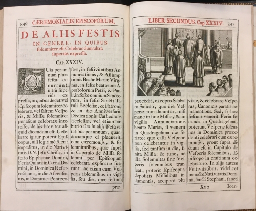 Portada de Caeremoniale Episcoporum, Clementis VIII. Primum, nunc denuo Innocentii Papae X