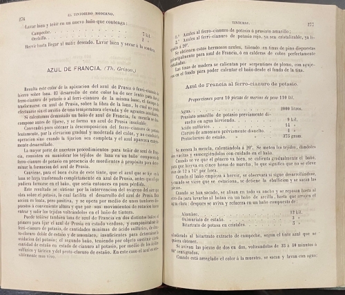Portada de El Tintorero Moderno. Recopilaci�n de los Mejores Procedimientos para te�ir seda, lana, algod�n, hilo, en pieza y en madejas por los colores antiguos y los derivados de la hulla (anilinas) con un ap�ndice que comprende un Tratado sobre la Tintura de las Lanas - Jorge Jarmain