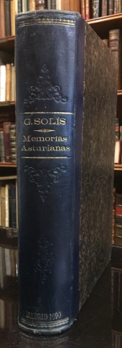 Portada de Memorias Asturianas - Protasio Gonz�lez Sol�s y Cabal