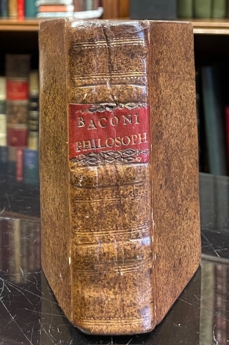 Portada de Scripta in Naturali et Universali Philosophia - Francisci Baconi. Francis Bacon