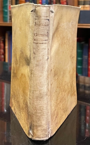 Portada de Orationes Habitae in Academia Caesaraugustana - Sebastiani Nicolau