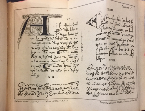 Portada de Ortograf�a General Paleogr�fico-Bibliogr�fica de la Lengua Castellana - Felipe Moriano