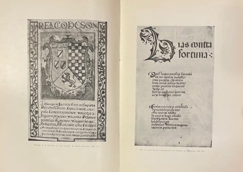 Portada de Cat�logo de la Colecci�n de Manuscritos Borbon-Lorenzana - Francisco Esteve Barba