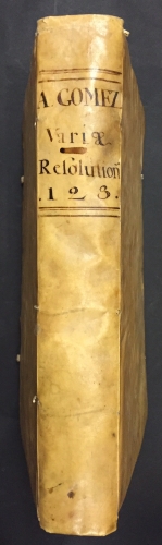Portada de Variae Resolutiones Juris Civilis, Communis et Regii, Tomis Tribus Distinctae - Antonio G�mez