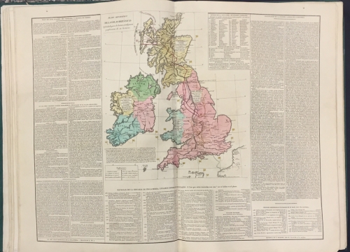 Portada de Atlas Hist�rico, Geneal�gico, Cronologico, Geogr�fico y Estadistico de Lesage - Conde de Las Casas