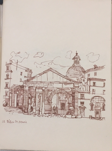 Portada de Roma - Dionisio Ridruejo y Fernando Chueca