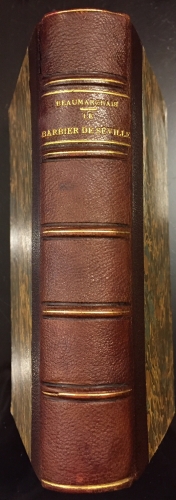 Portada de Le Barbier de S�ville - Pierre Augustin de Beaumarchais