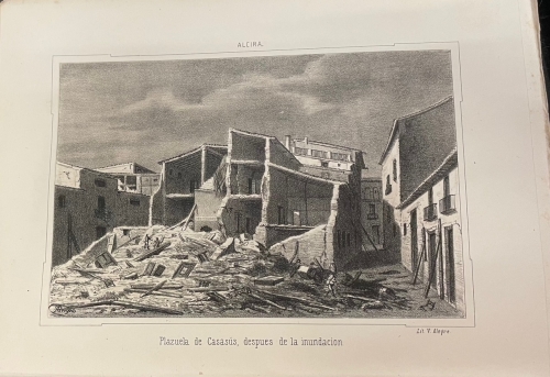 Portada de Memoria Hist�rica de la Inundaci�n de la Ribera de Valencia en los d�as 4 y 5 de 1864