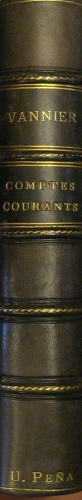 Portada de Trait� des Comptes Courants portant Int�r�ts pr�c�d� du Calcul de L�int�r�t Commercial et suivi De La Theorie des Conjointes - Hippolyte Vannier
