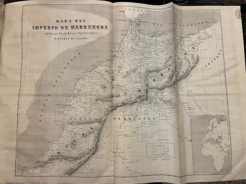 Portada de Gaceta Militar. Del n� 252 marzo de 1859 al n� 336, Junio de 1859. 
