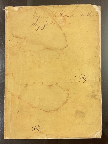 Portada de Estad�stica y Observaciones sobre el Desarrollo del Colera-Morbo en la ciudad de Oviedo y su Concejo en el a�o de 1865 y principios de 1866 - Marcial Taboada de la Riva