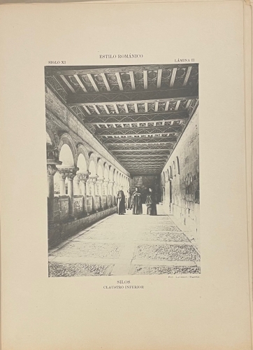 Portada de Espa�a detalles arquitect�nicos de sus principales monumentos. Primo Tomo: Real Monasterio de Santo Domingo de Silos, Guadalajara, Salamanca, Toledo - F. y R. Aznar