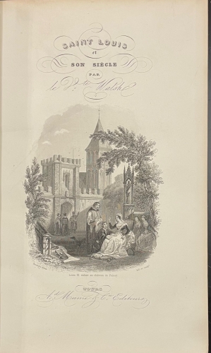 Portada de Saint Louis et son si�cle - Vicomte Walsh