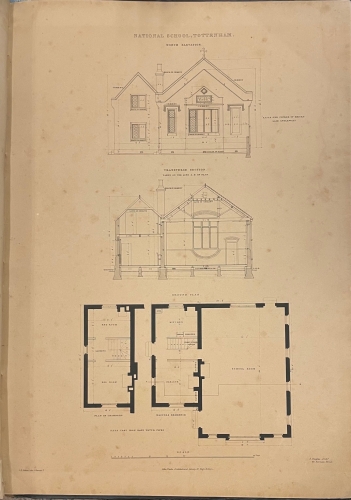 Portada de A Series of Instructive Examples in Architectural, Engineering and Mechanical Drawing...Recently constructed works in England. Elementary & Practical Introduction to the Professional Student. Recommendatory for Tuition at the Architectural and Engineering Classes at Kings College, College for Civil Engineers, Durham College, Glasgow College. 