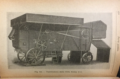 Portada de Locomobili e Trebbiatrici. Note per gli Ispettori e instruzioni ai conduttori - Leoniero Cei