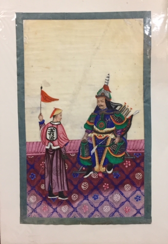 Portada de Pintura china. Colecci�n de 12 escenas chinas en papel de arroz. S. XIX