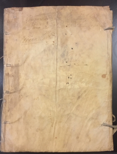 Portada de Mayorazgo de D. Fernando Alvarez de Barahona